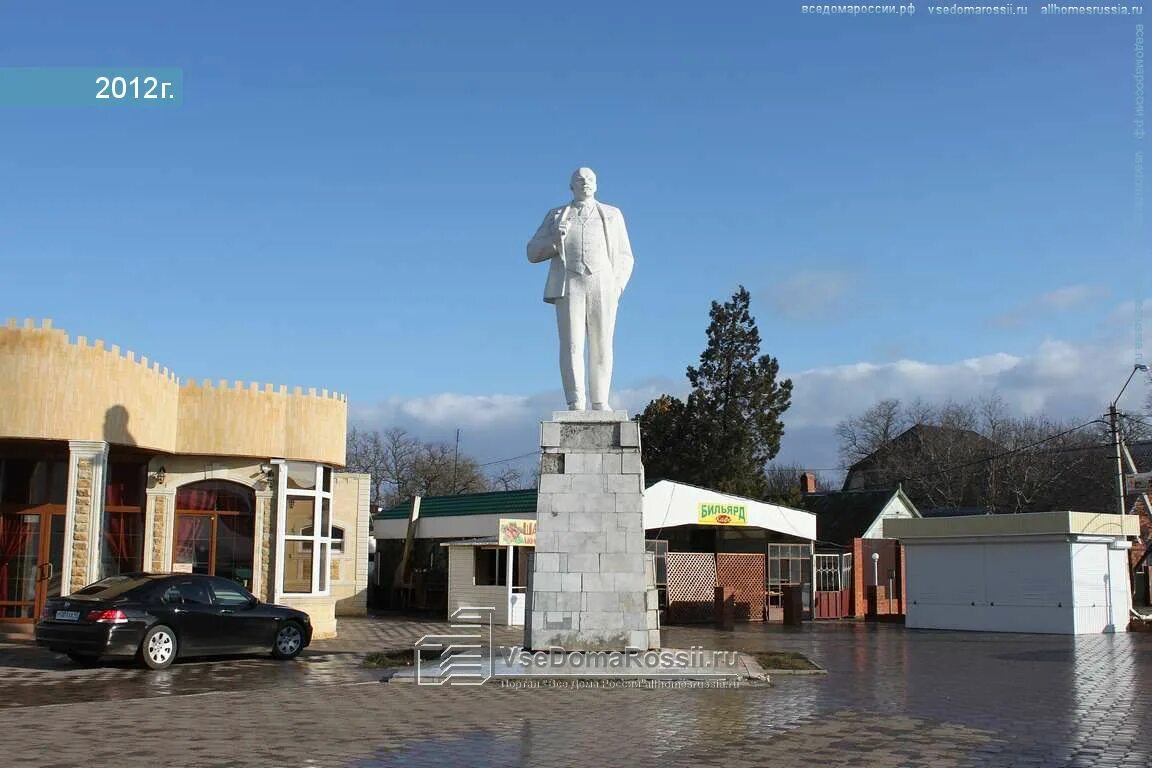 Приморско ахтарск достопримечательности фото Приморско-Ахтарск, памятник В.И. Ленину. Улица Набережная. Информация о достопри