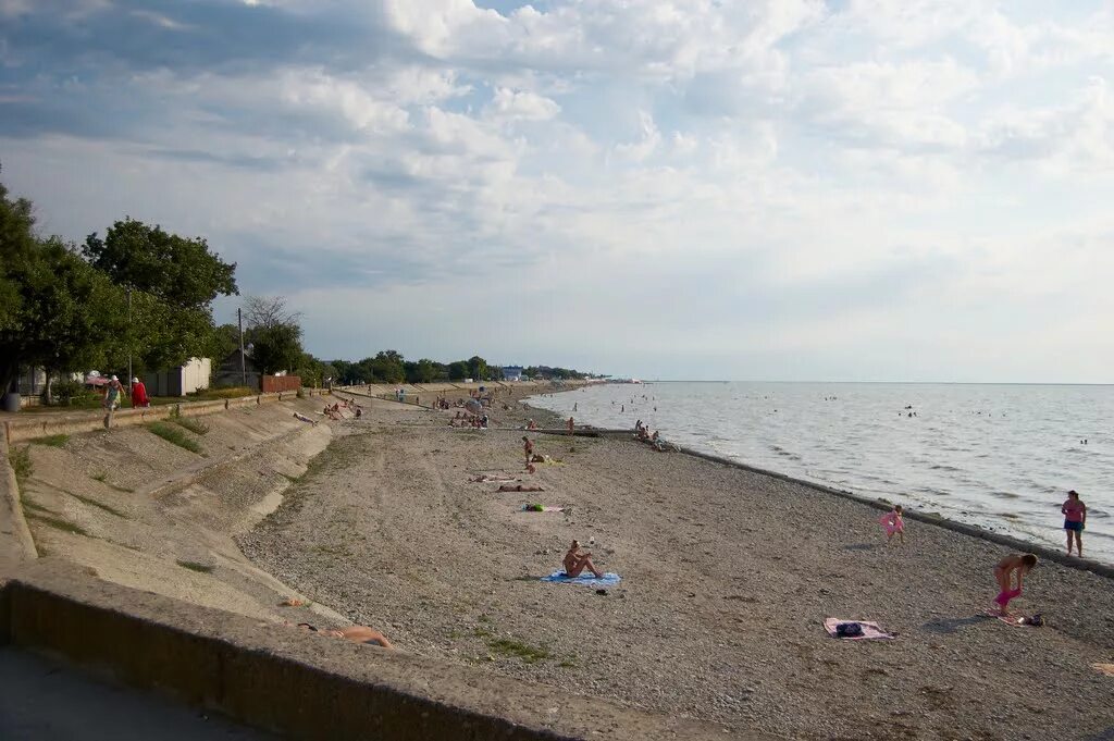 Приморско ахтарск фото пляжа набережной Фото пляж Приморско-Ахтарск в городе Приморско-Ахтарск