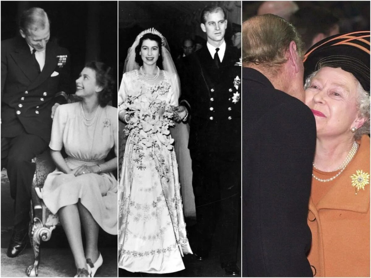 Принц филипп и королева фото Photos show how Queen Elizabeth and Prince Philip's relationship changed through