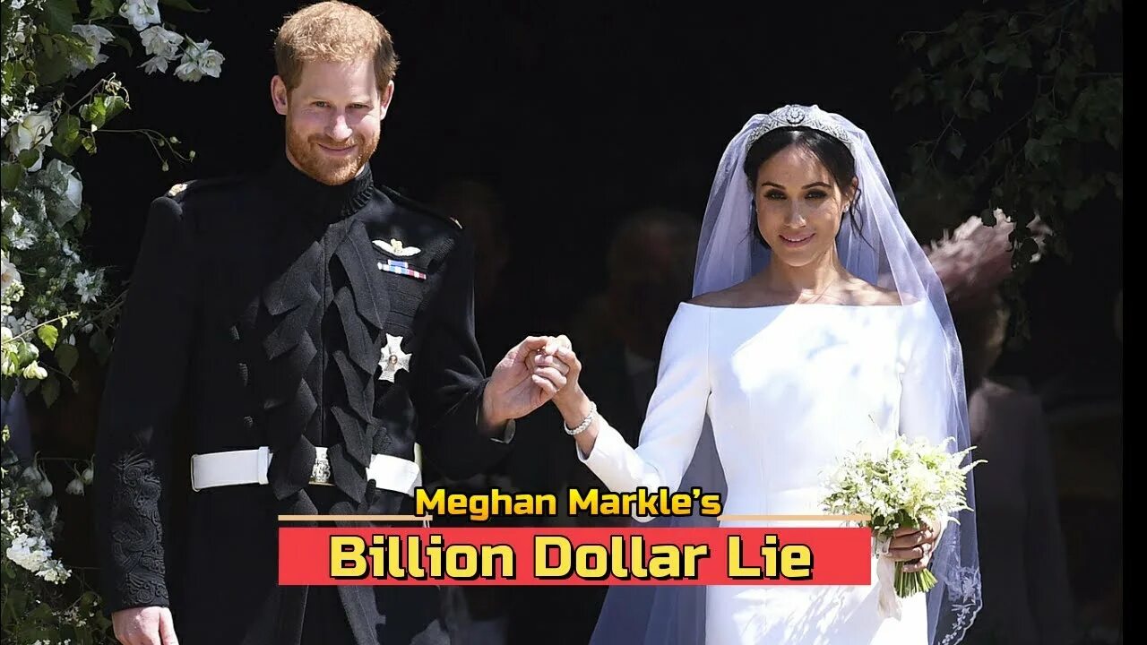 Принц гарри и меган свадьба фото Meghan Markle's Billion Dollar Lie - YouTube