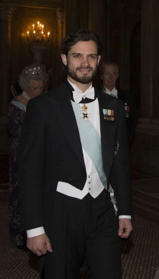 Принц карл фото Swedish Prince Carl Philip attended the dinner given by the King for the Nobel P