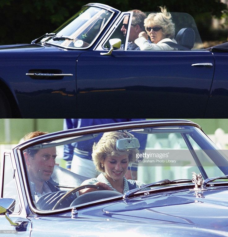 Принцесса диана фото машины In this composite image HRH Prince Charles is seen driving both... Prince charle