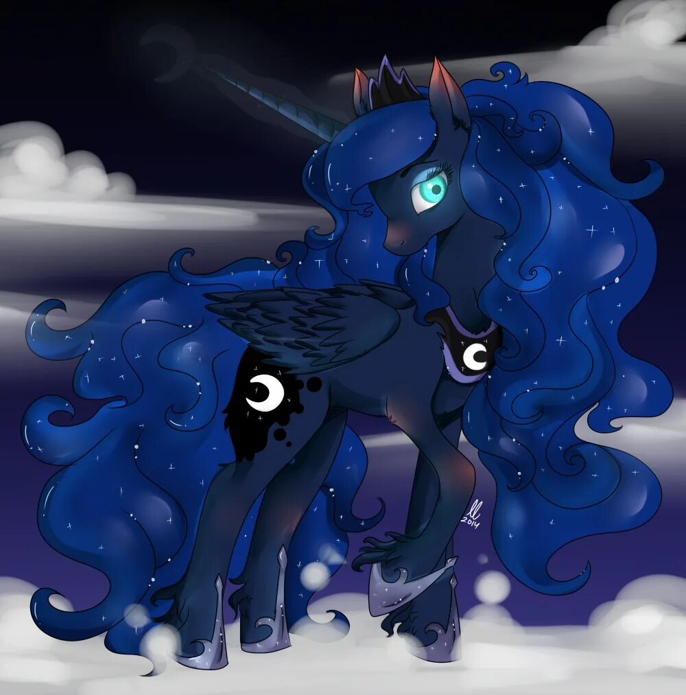 Принцесса луна пони фото Princess Luna :: Princess Luna (принцесса Луна) :: mlp art :: mlp art :: royal :