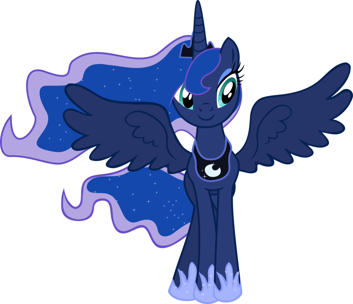 Принцесса луна пони фото Princess Luna (My Little Pony: Friendship is Magic) AlexCWebb Studios Wiki Fando