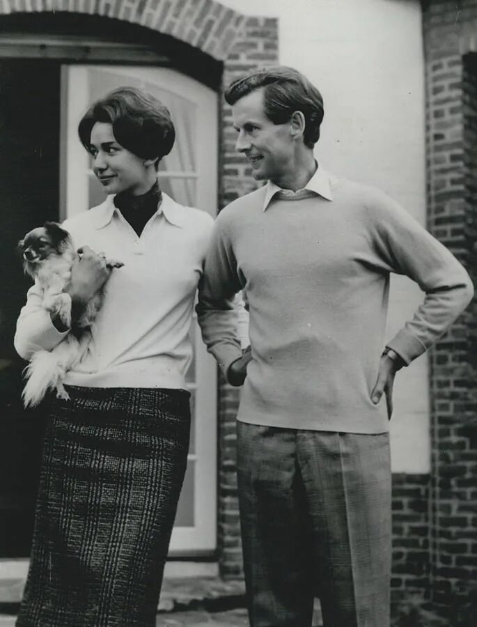 Принцесса маргарет и питер таунсенд прощальное фото Princess Margaret and Group Captain Peter Townsend (1955)