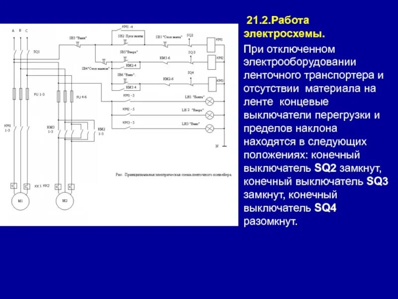 Принцип работы электросхема osnovy elektroprivoda