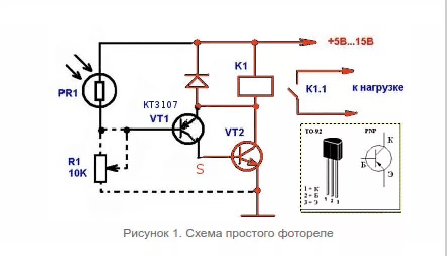 Принцип работы фото датчика Как сделать фотореле в домашних условиях - самый простой способ - Сам электрик