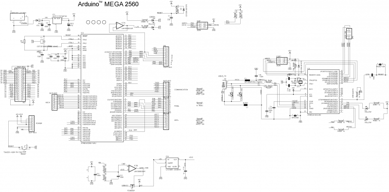 Принципиальная электрическая схема ардуино Купить Arduino Mega 2560 Mega2560 - Контроллеры Arduino и другие - CARDUINO.ru -