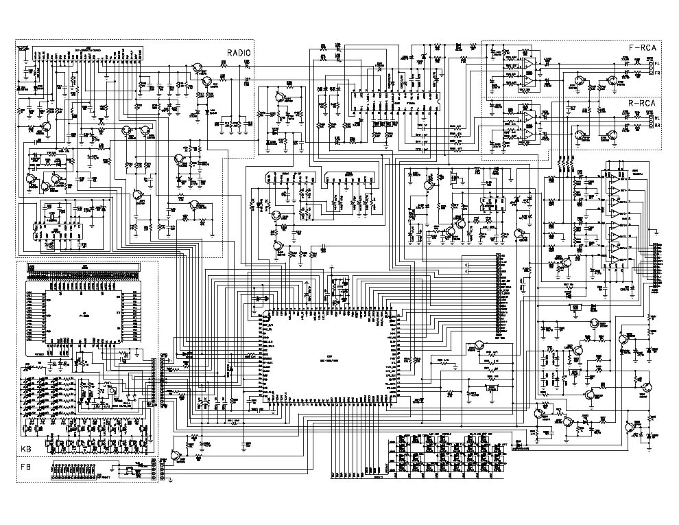 Принципиальная электрическая схема автомагнитолы MYSTERY MCD-578MP Service Manual download, schematics, eeprom, repair info for e