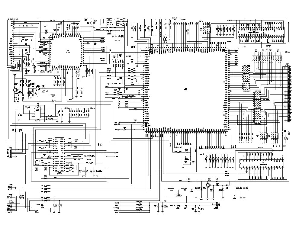 Принципиальная электрическая схема автомагнитолы MYSTERY MCD-585MP Service Manual download, schematics, eeprom, repair info for e