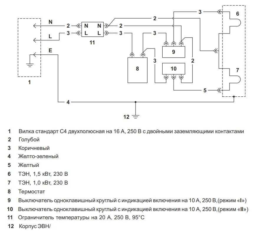 Принципиальная электрическая схема бойлера Водонагреватель электрический накопительный Praktik THERMEX 30л нержавеющий белы