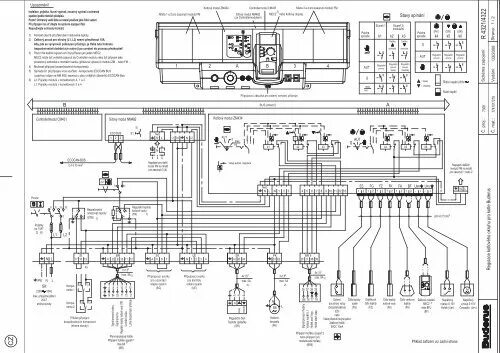 Принципиальная электрическая схема buderus st 7.2 k C Z R 4321/4322 - Buderus