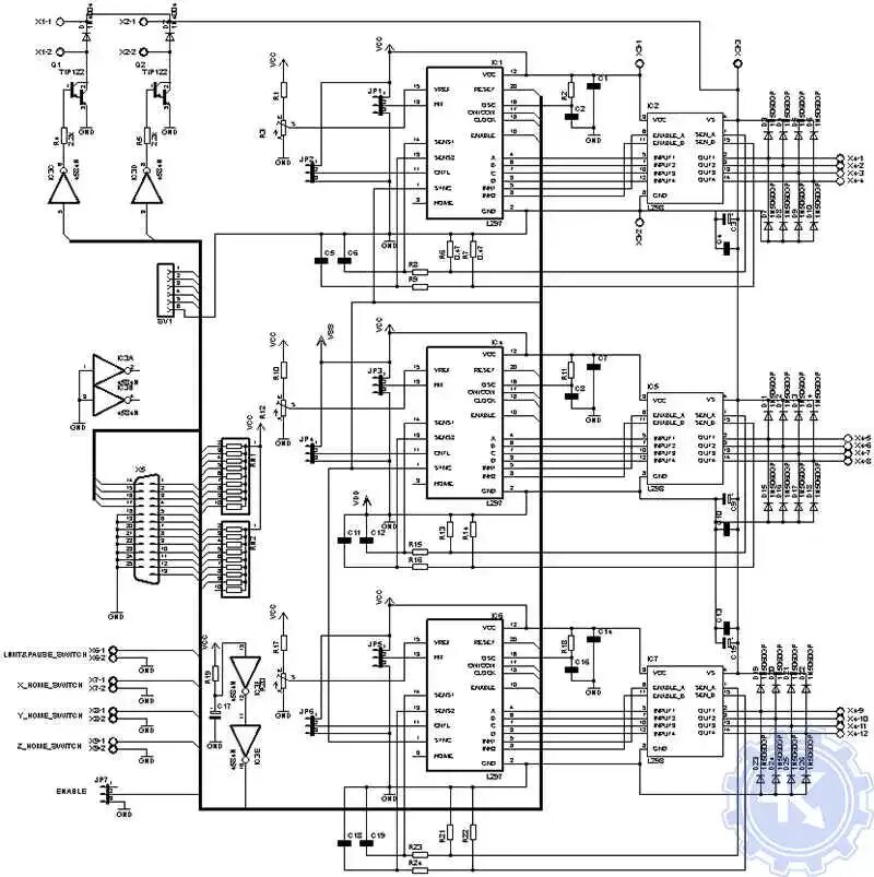 Принципиальная электрическая схема чпу Ремонт систем ЧПУ в Санкт-Петербурге, программирование и настройка