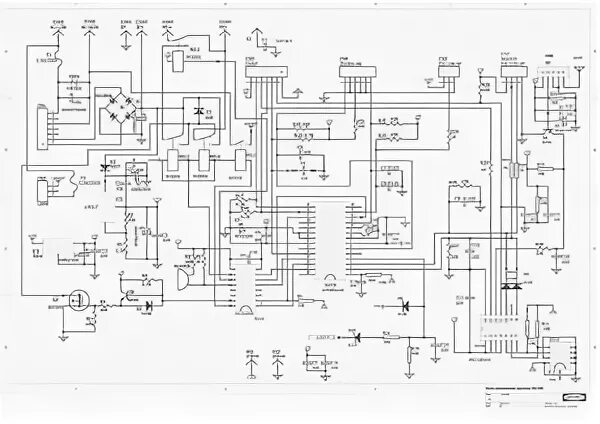 Принципиальная электрическая схема doorhan Схема платы pcb