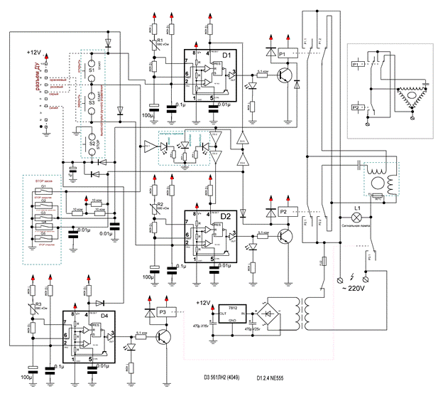Принципиальная электрическая схема doorhan откатные ворота оригинально