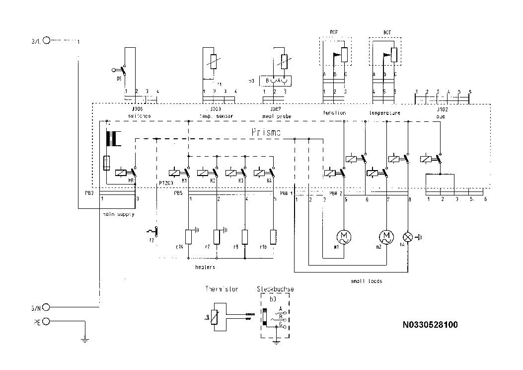 Принципиальная электрическая схема духового шкафа ELECTROLUX DF43 DF48 DF48X DFW48 DW48X DF46 DF47 DF49 DFW49 DF50 DF50X DFW50 DW5