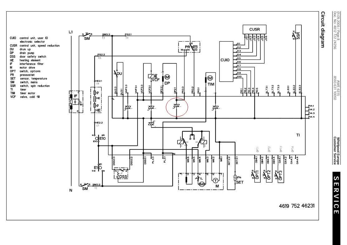 Принципиальная электрическая схема espira mdc 50 2 AWT 2205 panelkivezetés azonosításához segítséget kérek (kolya61 jóvoltából mego