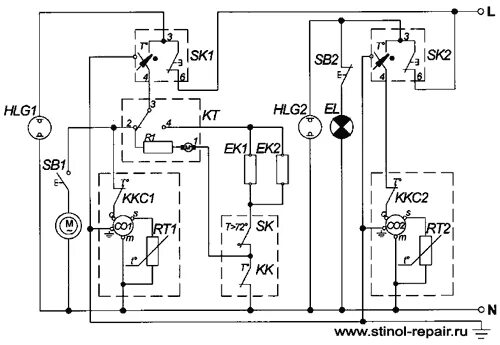 Принципиальная электрическая схема холодильника индезит Стинол-102: принципиальная схема электрооборудования и схема холодильного агрега
