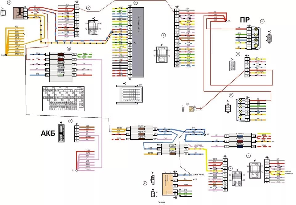 Принципиальная электрическая схема калина Электросхемы К2 "разжеваны" - Lada Калина 2 универсал, 1,6 л, 2013 года электрон