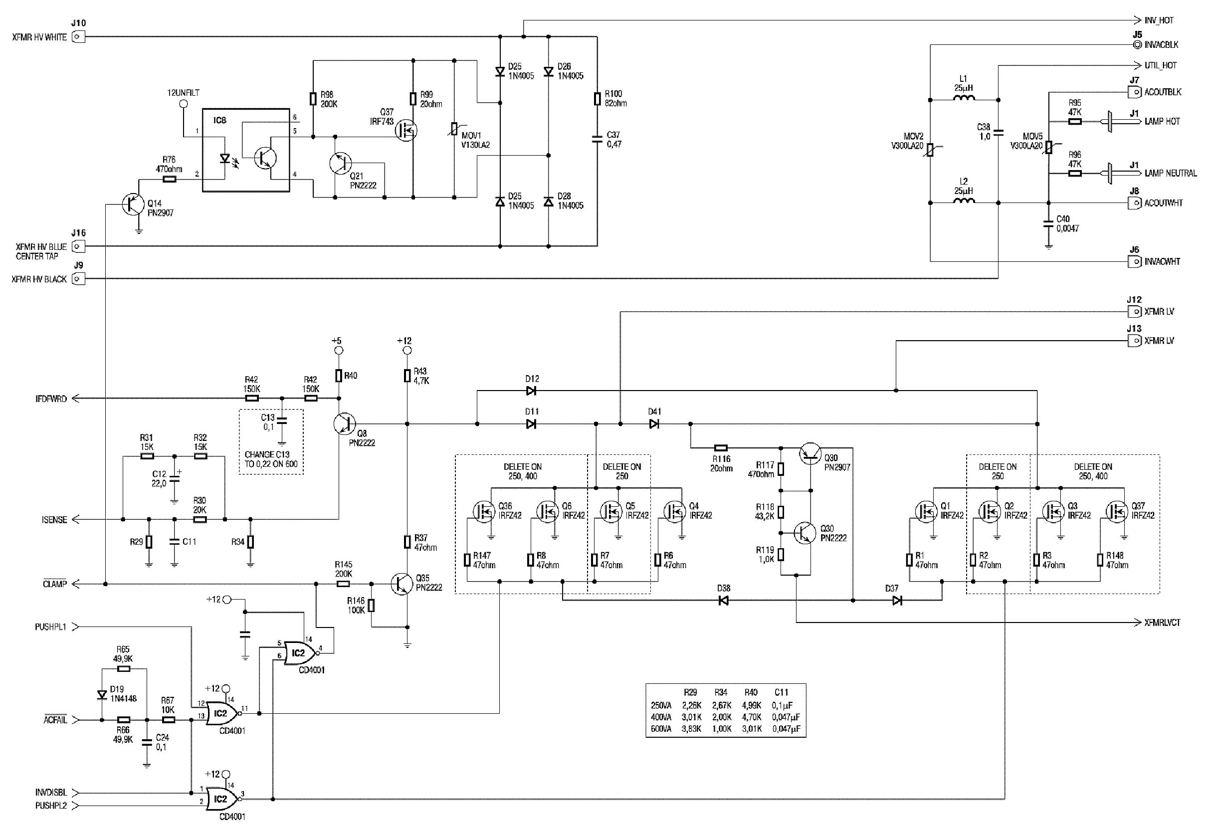 Принципиальная электрическая схема klmv 35 120roro APC SMART-UPS SU2200 3000 Service Manual download, schematics, eeprom, repair in