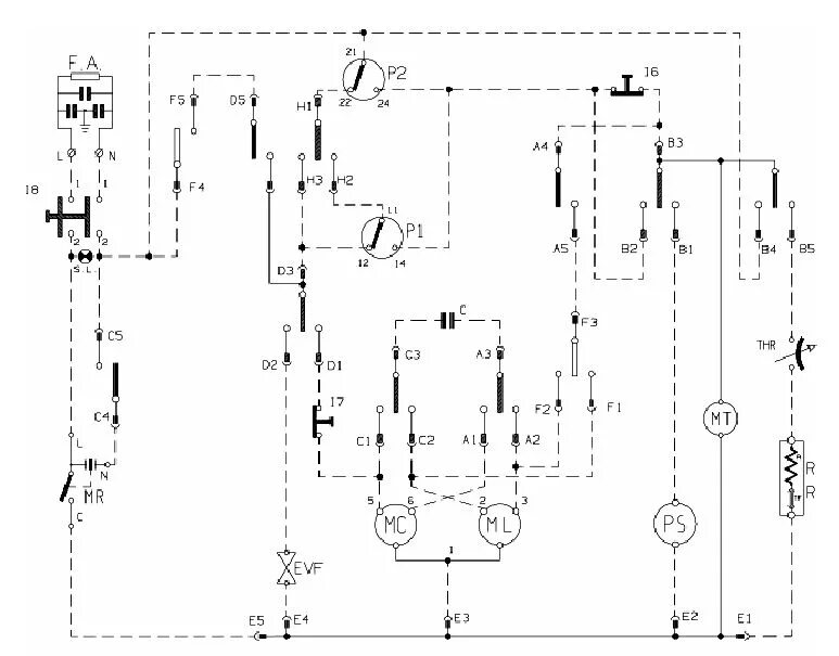 Принципиальная электрическая схема машины индезит Форум битова техника, Форум :: Пералня Indesit WG 432 TXPT -схема