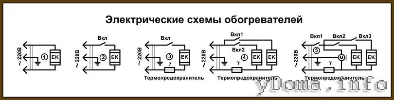 Принципиальная электрическая схема масляного обогревателя Ремонт обогревателей в Москве быстро