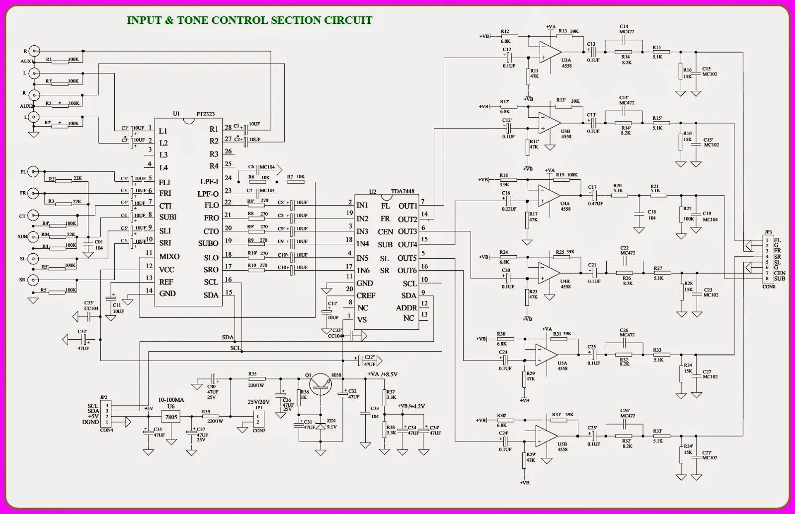 Принципиальная электрическая схема microlab m 108 Electro help: MICROLAB MICROLAB - X5II - MICROLAB X10II and MICROLAB AH200 STERE