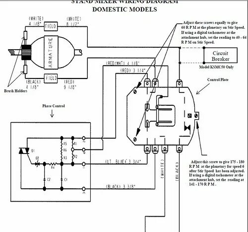 Принципиальная электрическая схема миксера Phase_Schematic Wayne Flickr