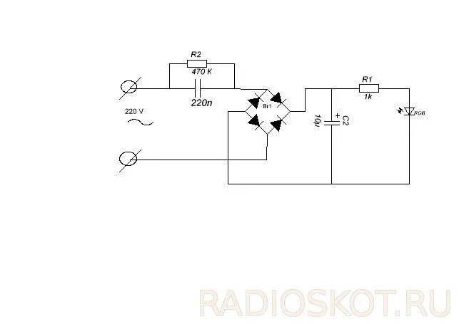 Принципиальная электрическая схема ночника cz 1чижик Схема китайского ночника на диодах - Форум радиолюбителей