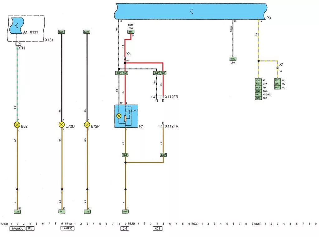 Принципиальная электрическая схема опель астра ф Ремонт Opel Astra Опель Астра: Схемы электрооборудования. Описание, схемы, фото