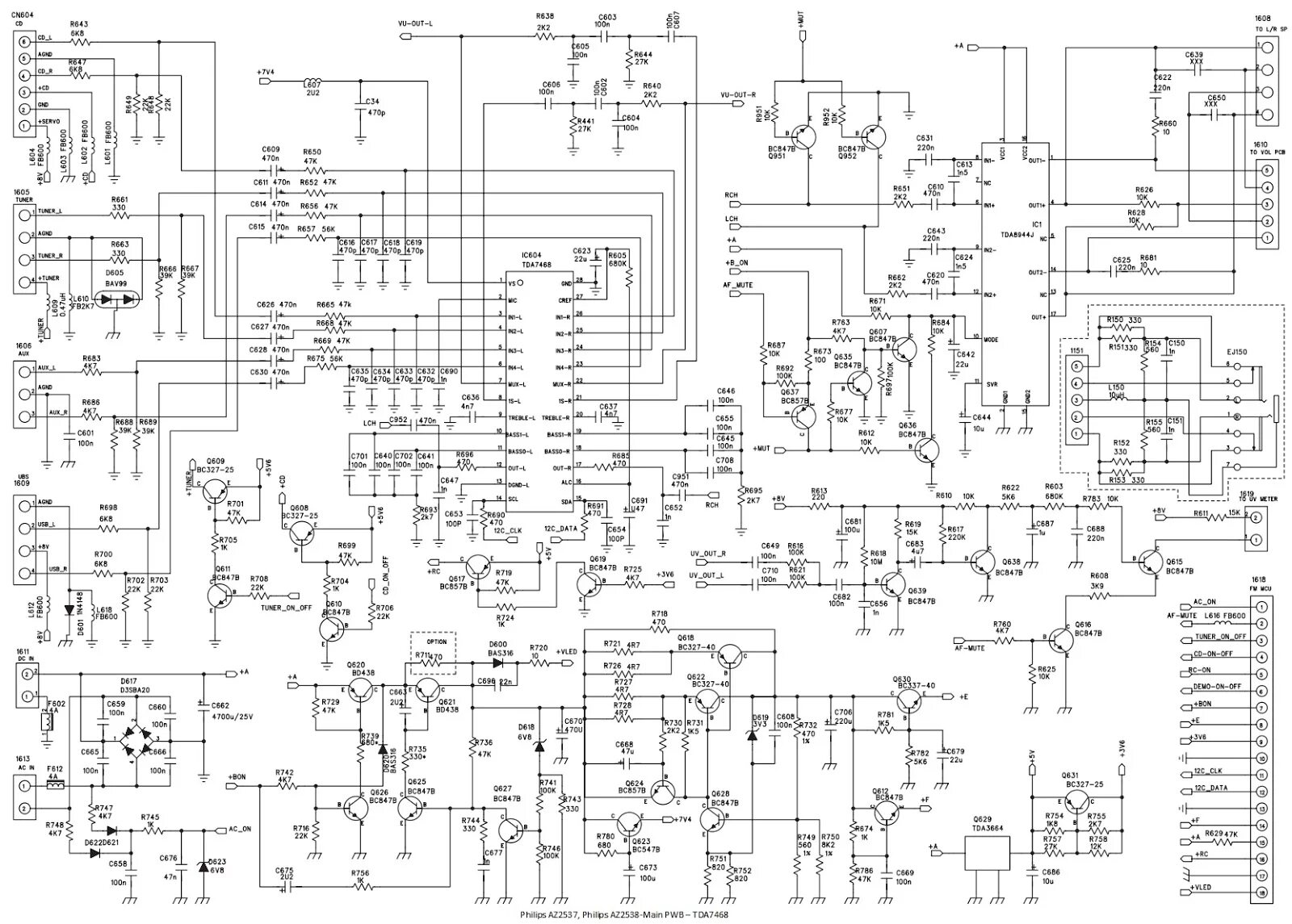 Принципиальная электрическая схема парогенератора филипс Electronic Inspirations: Philips AZ2538 - Schematic - disassembly procedure - ex