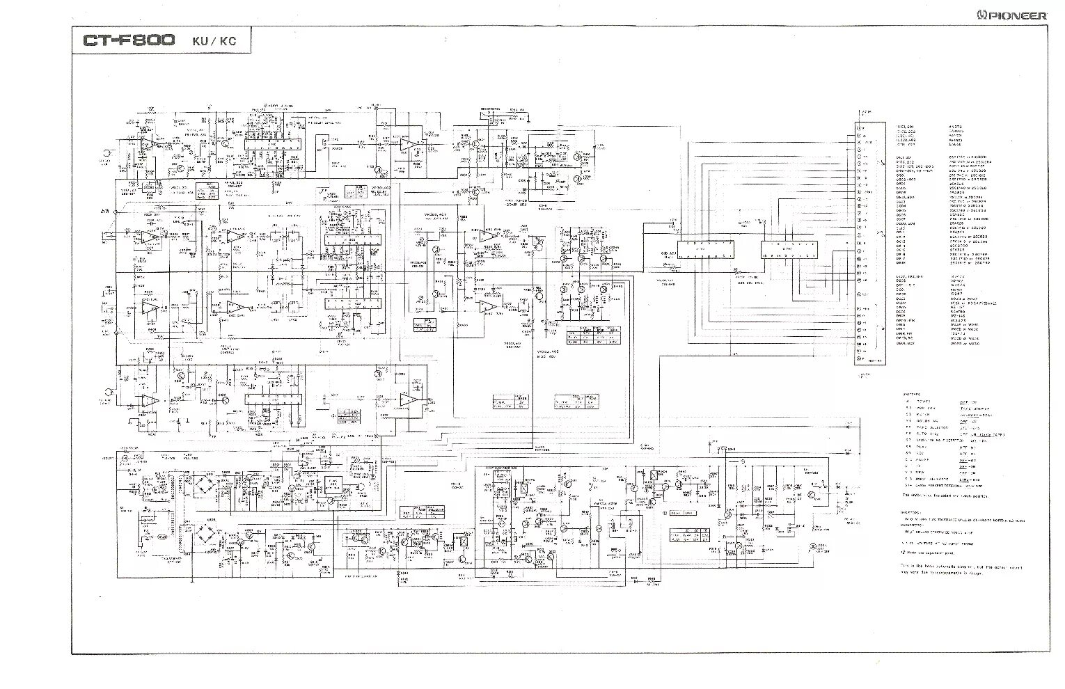 PIONEER KEH-3930R,3900R Service Manual download, schematics, eeprom, repair info