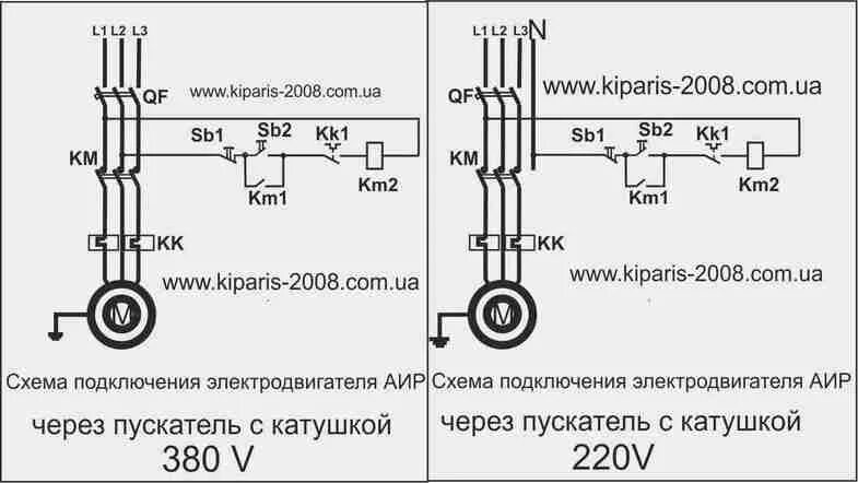 Принципиальная электрическая схема подключения электродвигателя Ответы Mail.ru: Трёхфазный двигатель, запитывается четырёхжильным кабелем, или т