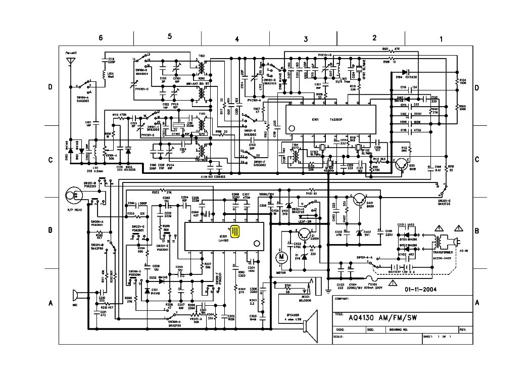 Принципиальная электрическая схема радиоприемник philips aw7792 14m PHILIPS AQ4130 SCH Service Manual download, schematics, eeprom, repair info for 