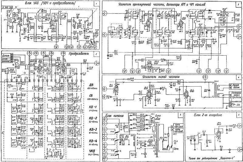 Принципиальная электрическая схема радиоприемника ишим КАЗАХСТАН" - blagov78 - LiveJournal