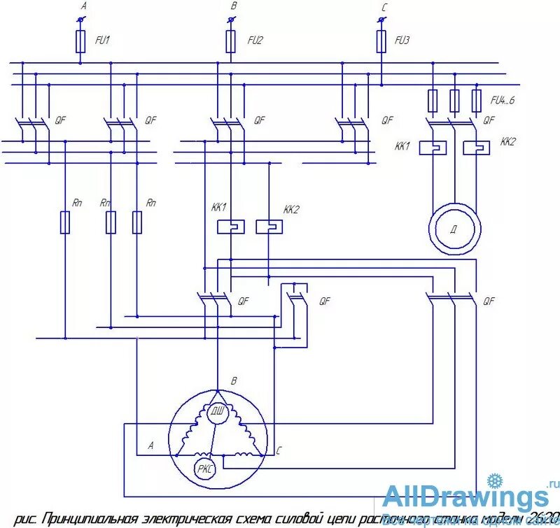 Принципиальная электрическая схема расточного станка Ответы Mail.ru: Вопрос электрикам и физикам