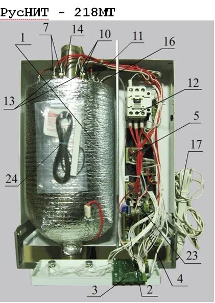 Принципиальная электрическая схема руснит 218 Руснит котел фото - DelaDom.ru