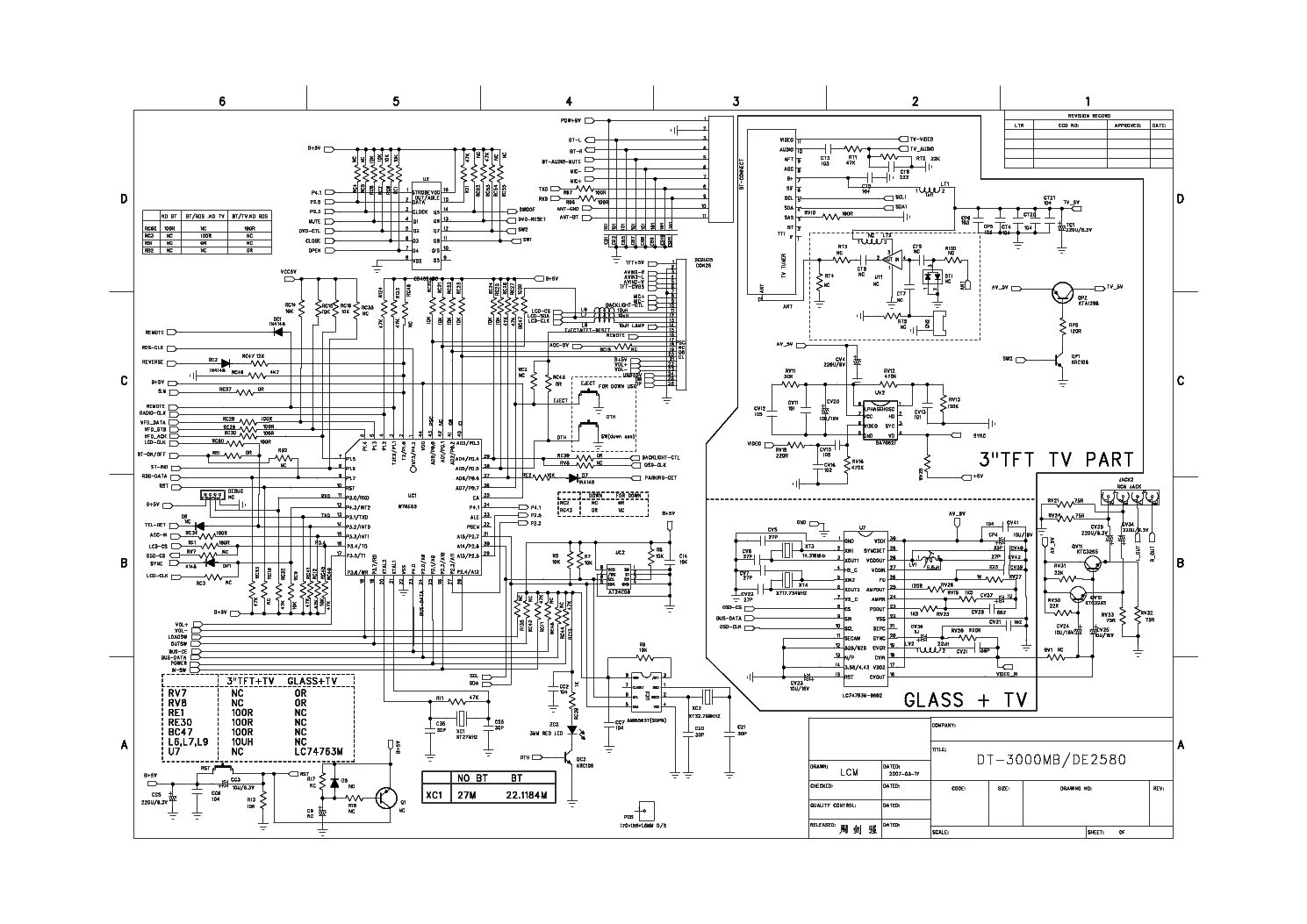 Принципиальная электрическая схема самсунг rcd m55g MYSTERY DT-3010MB,DE-2580 Service Manual download, schematics, eeprom, repair in