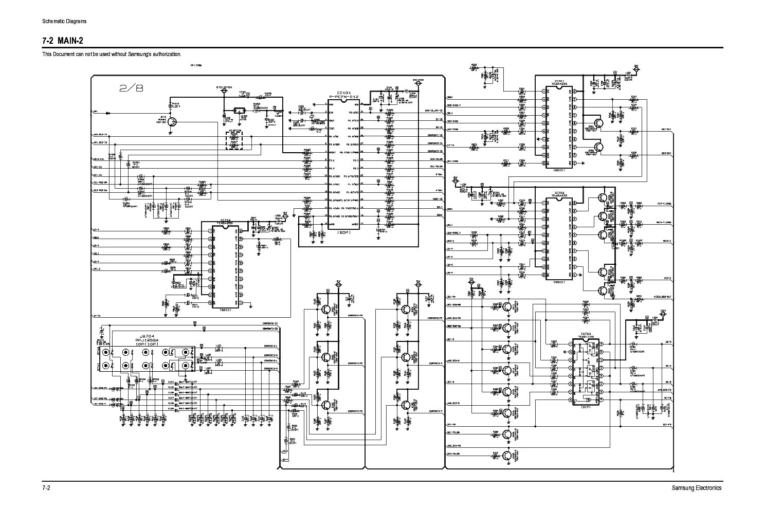 Принципиальная электрическая схема samsung yepp rm sf50 SAMSUNG SP43H3 Service Manual download, schematics, eeprom, repair info for elec