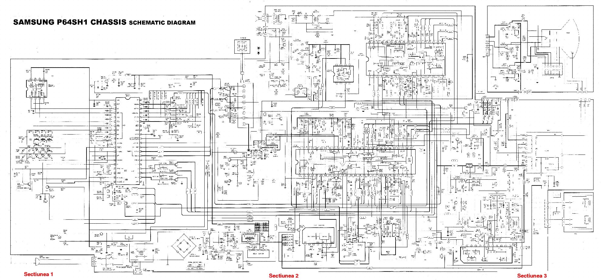 Принципиальная электрическая схема samsung yepp rm sf50 SAMSUNG P64SH1 CHASSIS TV D SCH Service Manual download, schematics, eeprom, rep