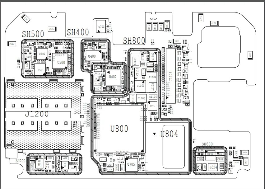 Принципиальная электрическая схема сотового телефона redmi 9t Xiaomi Mi 8 (dipper) Schematic file main board - GSMXT