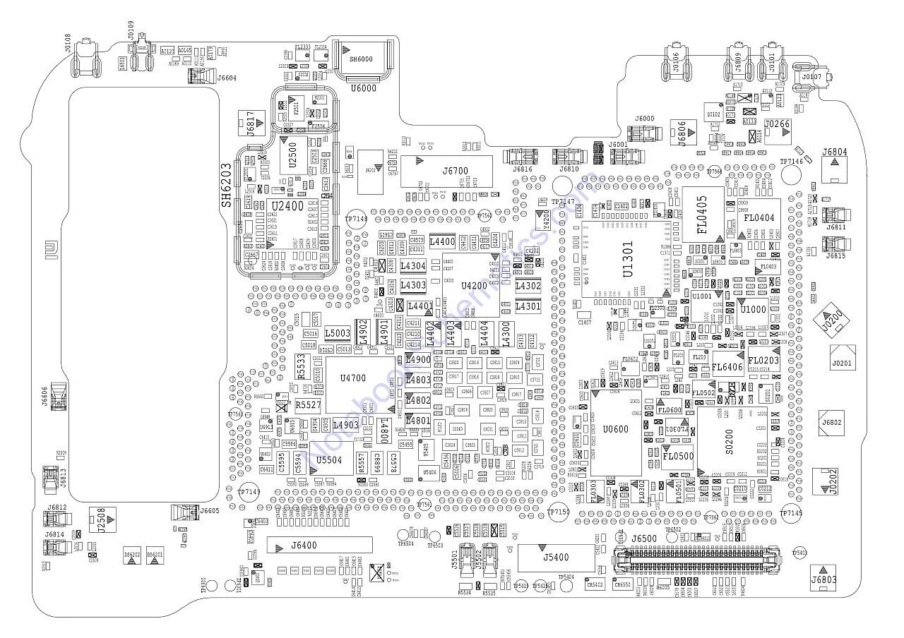 Принципиальная электрическая схема сотового телефона redmi 9t Xiaomi Mi 9 Pro Schematic & PCB Layout - NotebookSchematics.com