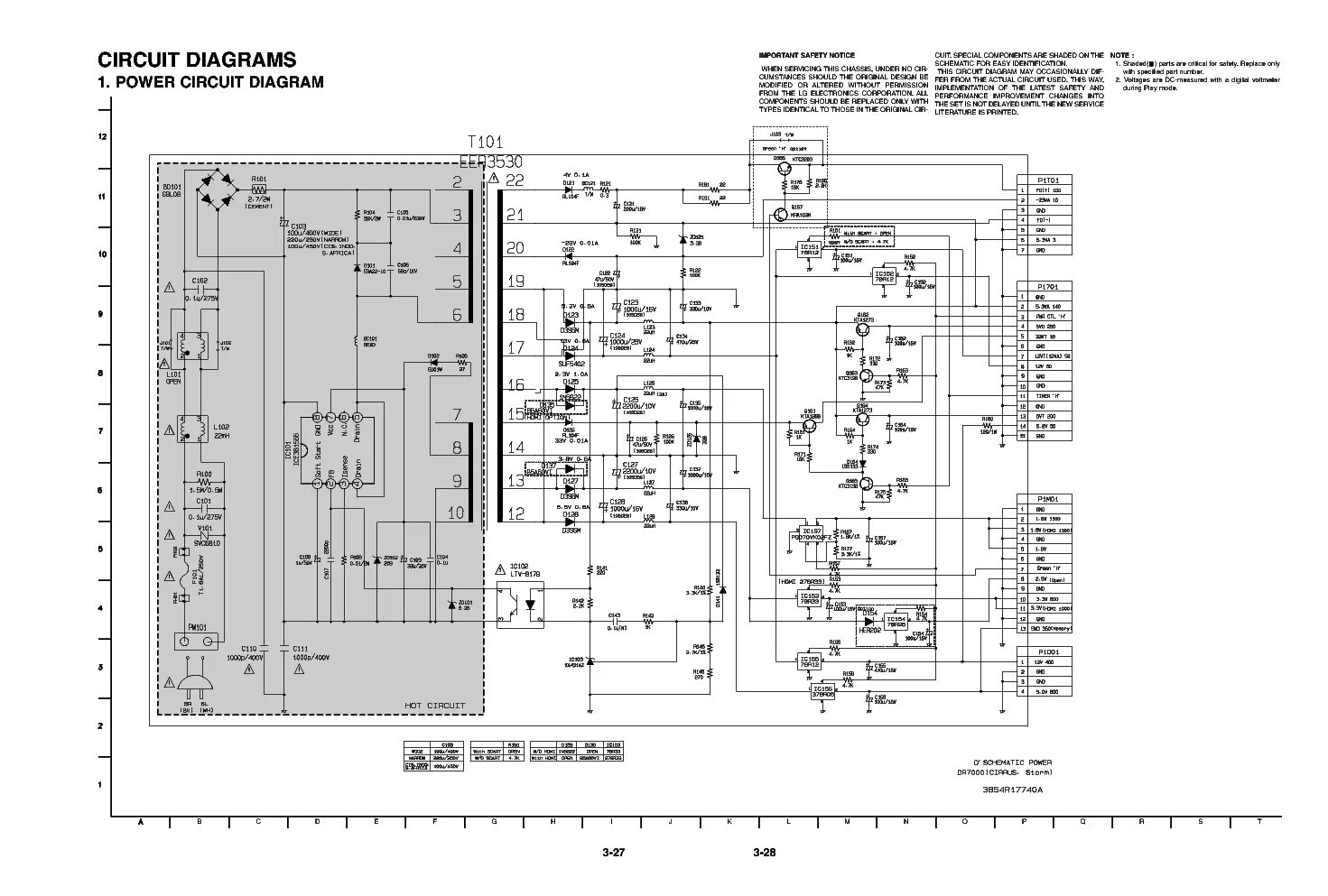 Принципиальная электрическая схема стиральной машине lg LG LGP37C-12HPC EAY62788701 PSU SPECIFICATION Service Manual download, schematic