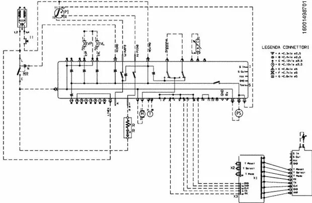 Принципиальная электрическая схема стиральной optima wmsd 25 СМА "Indesit WES 9X" не начинает стирку. Ошибка