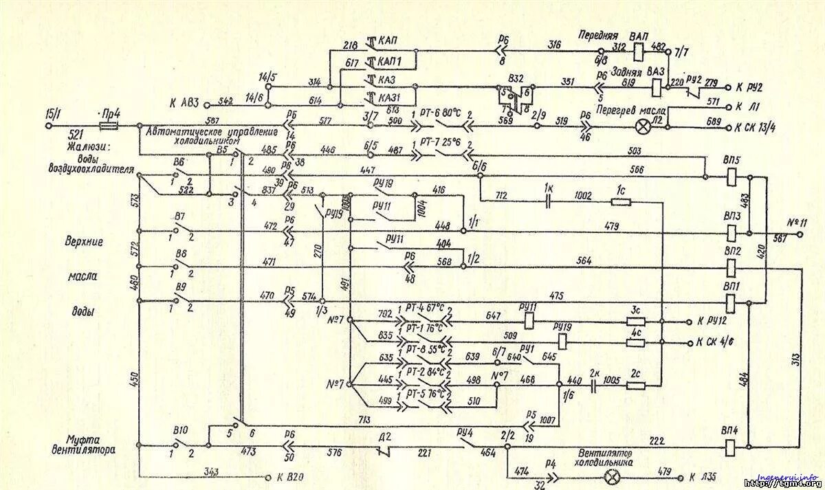 Принципиальная электрическая схема тэм2у Электрические схемы тепловоза ТЭМ2 " Портал инженера