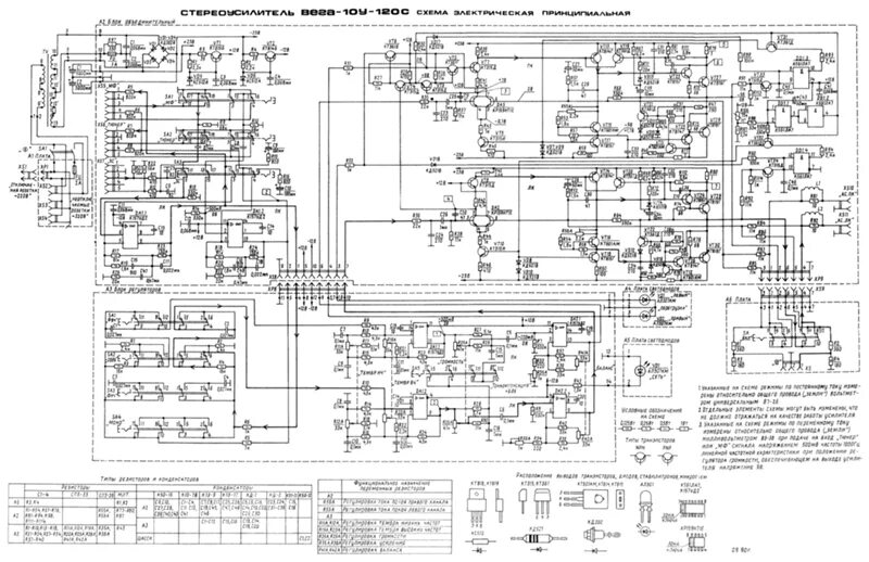 Принципиальная электрическая схема усилителя Ответы Mail.ru: Вопрос По Темброблоку С Вега 10У-120С