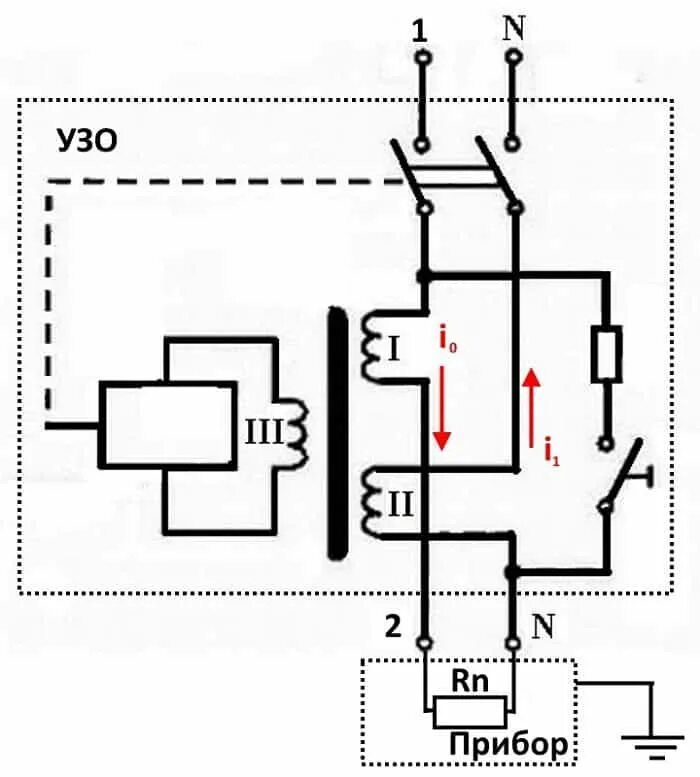 Принципиальная электрическая схема узо УДТ (УЗО): назначение, принцип работы, конструкция, типы Влажные помещения, Узо,