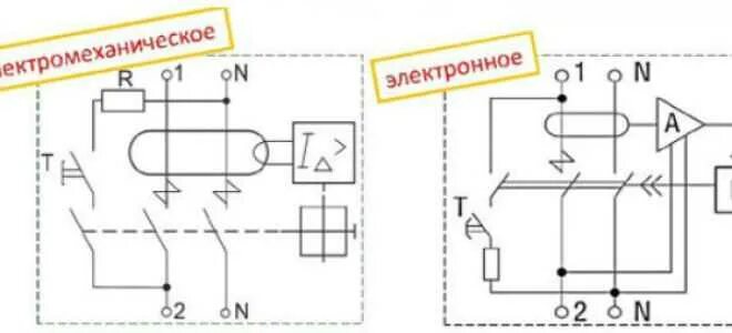 Принципиальная электрическая схема узо Узо электронное фото - DelaDom.ru