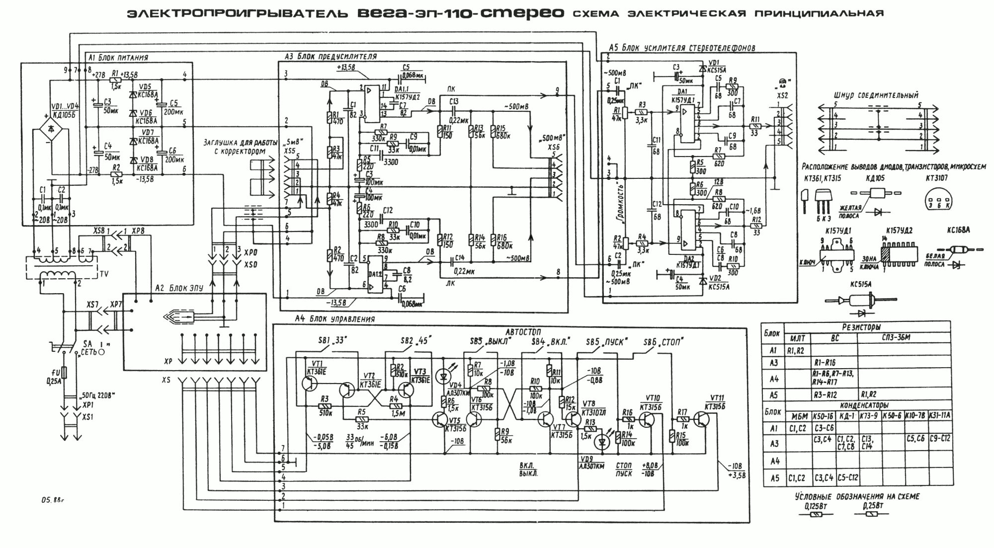 Принципиальная электрическая схема вега 110 Виниловый проигрыватель "Вега ЭП-110" / Habr