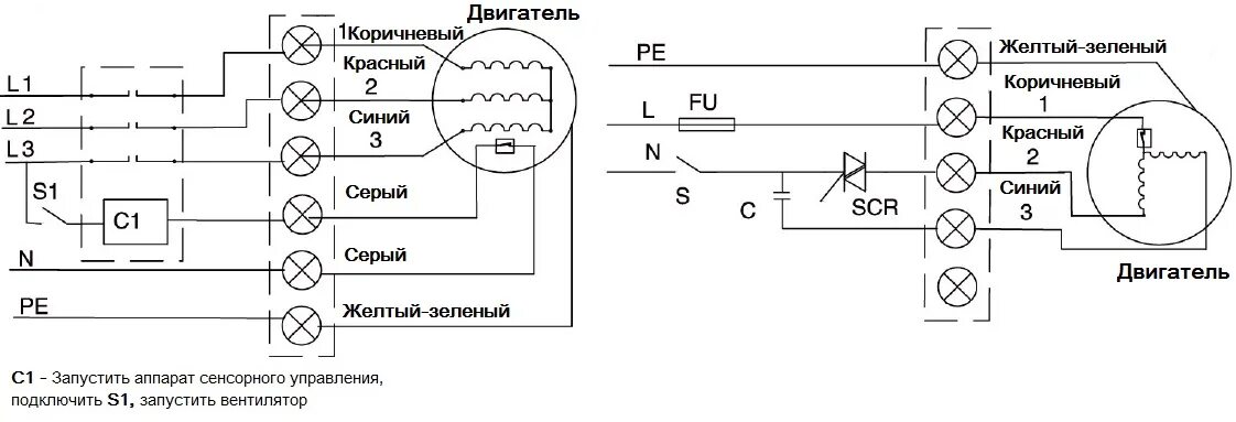 Вентилятор башенного типа FS10-6BRCY - не включается.